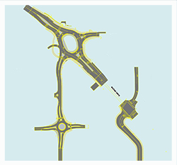 Image: QCC Casino Road Improvements Map